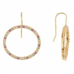 Kate Spade New York CZ Hoop Earrings